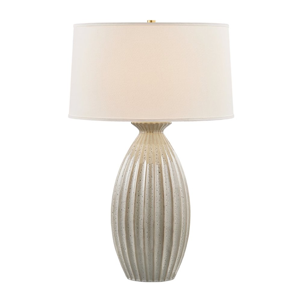 Box Elder Table Lamp, Natural. Picture 1