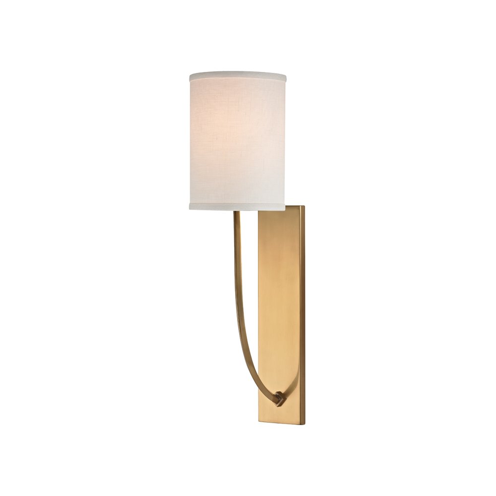 Colton Wall Sconce, Aged Brass. Picture 1
