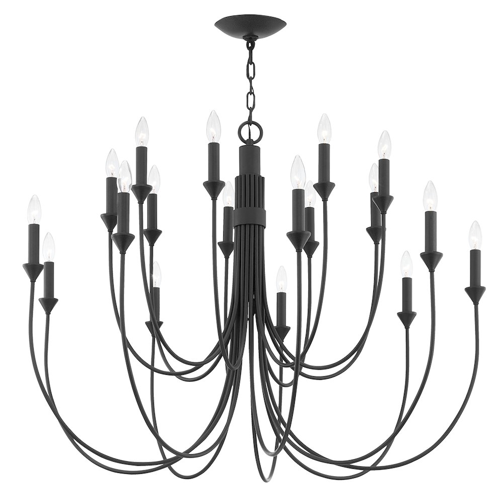 Cate Chandelier, Forged Iron. Picture 1