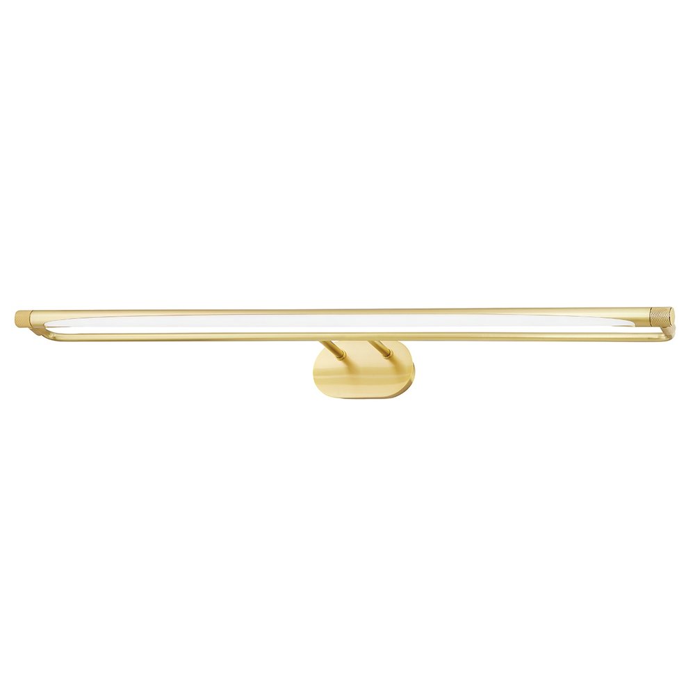 Berkshire Picture Light In Aged Brass Color. Picture 1