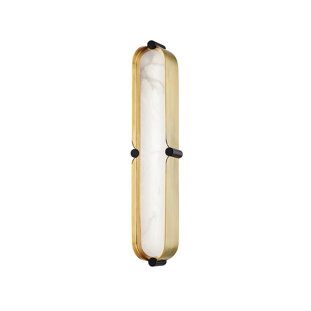 Tribeca Bath And Vanity, Aged Brass. Picture 1
