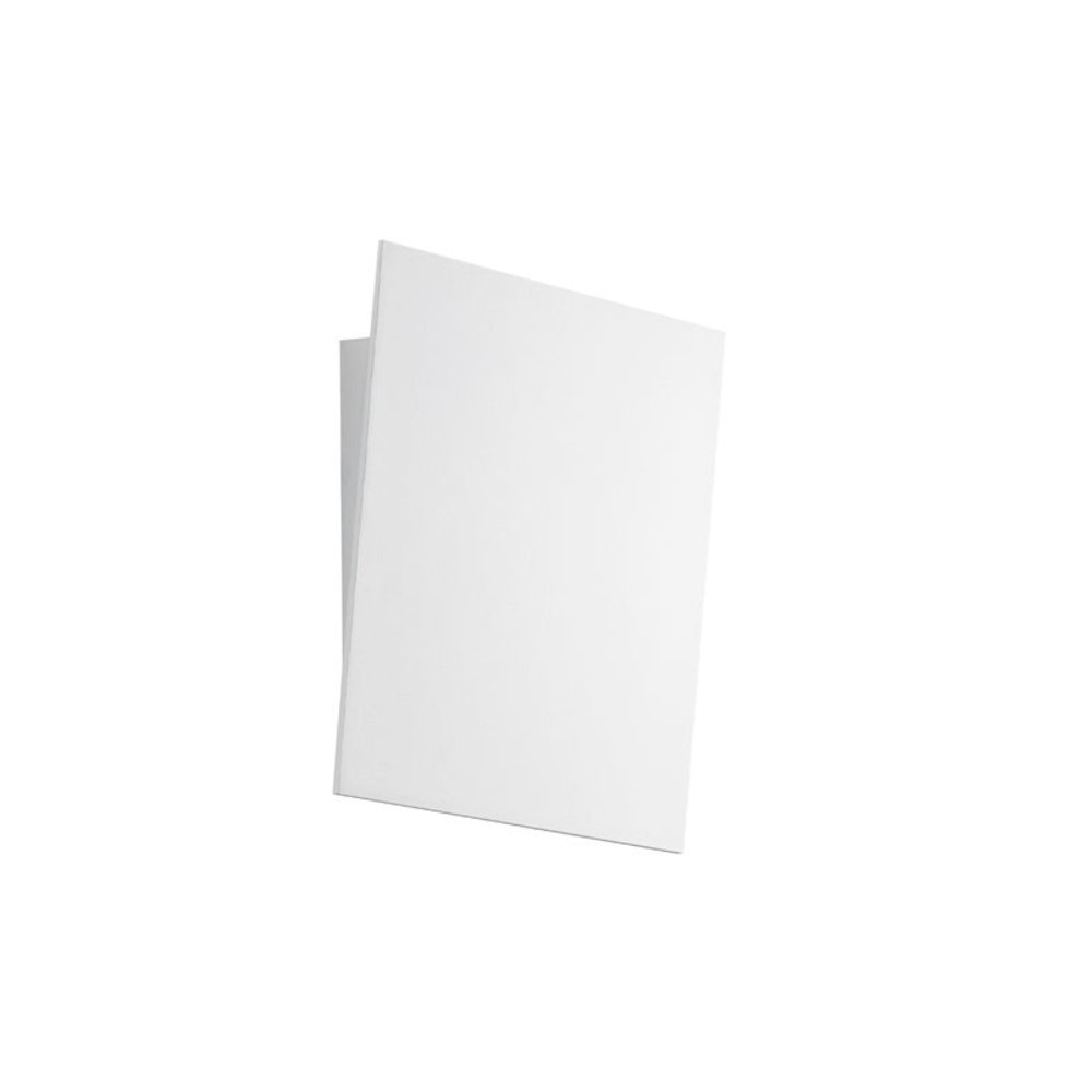 Angled Plane Wall Sconce, Texture White. Picture 1