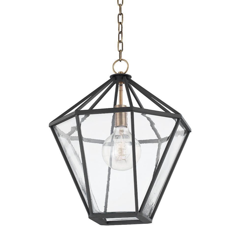 Moss Lantern, Patina Brass. Picture 1