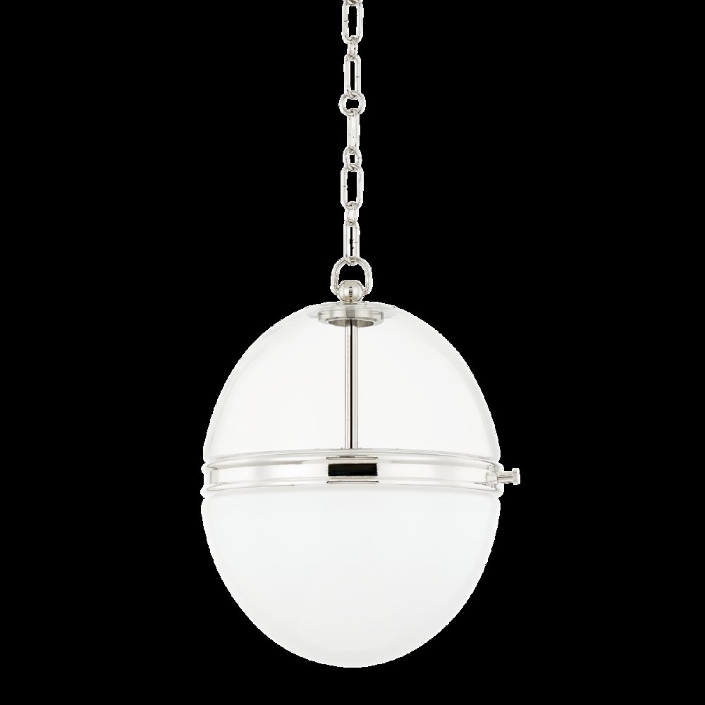 Donnell Pendant, Polished Nickel. Picture 1