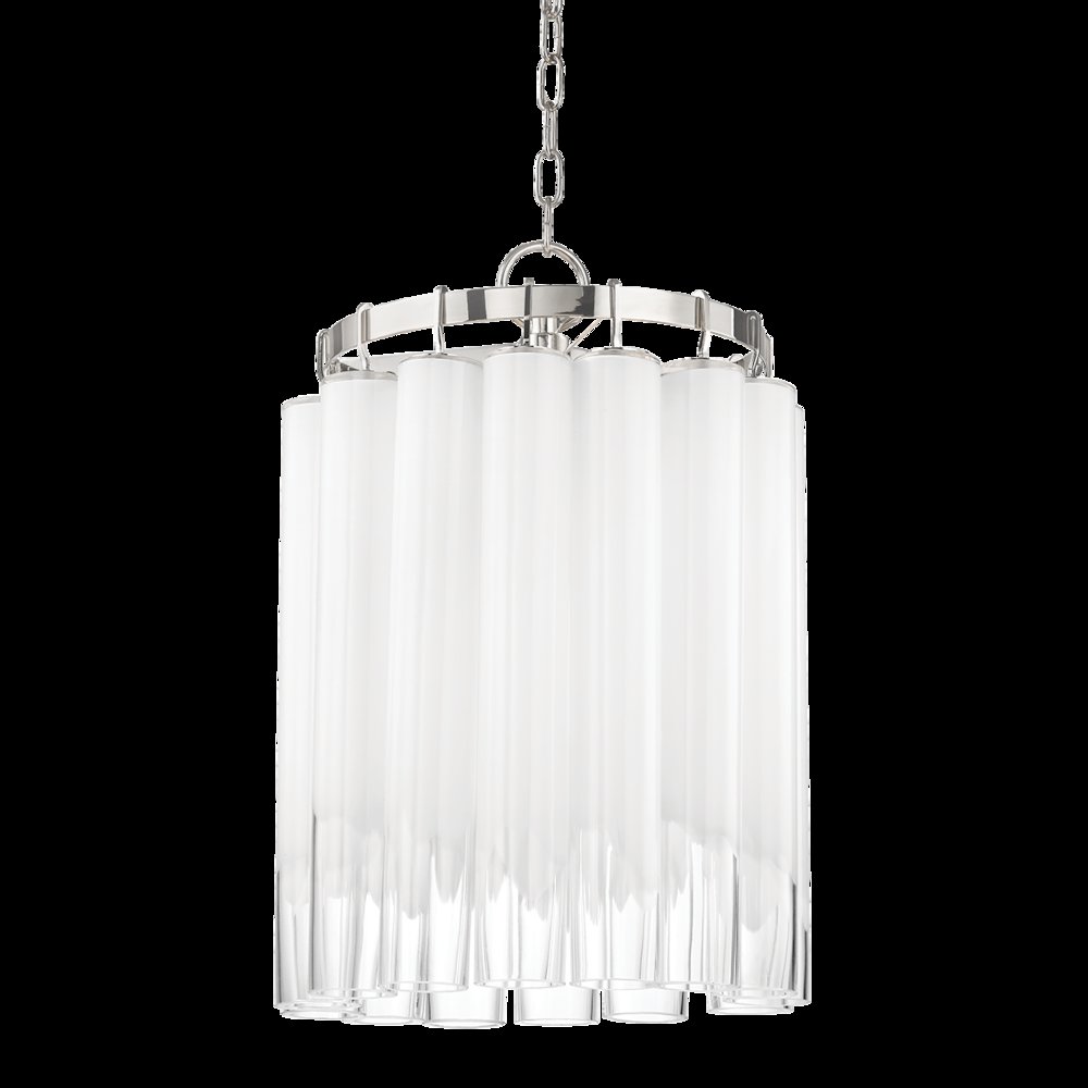 Tyrell Chandelier, Polished Nickel. Picture 1
