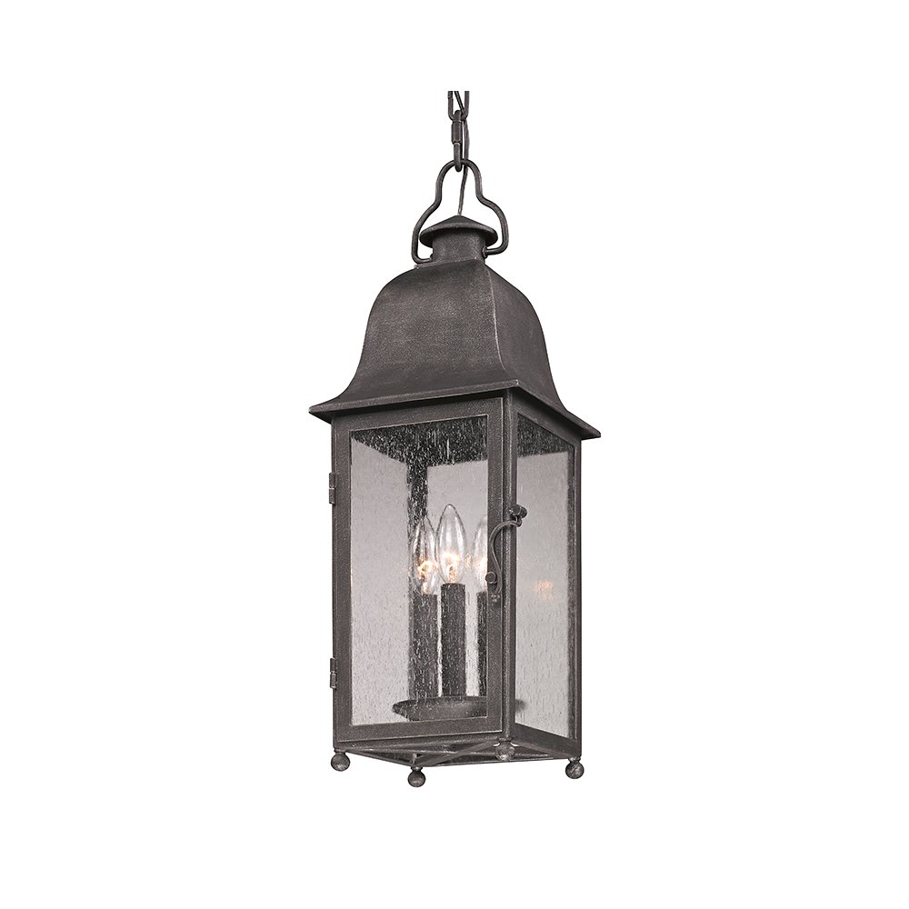 Larchmont Exterior Lantern, Vintage Bronze. Picture 1