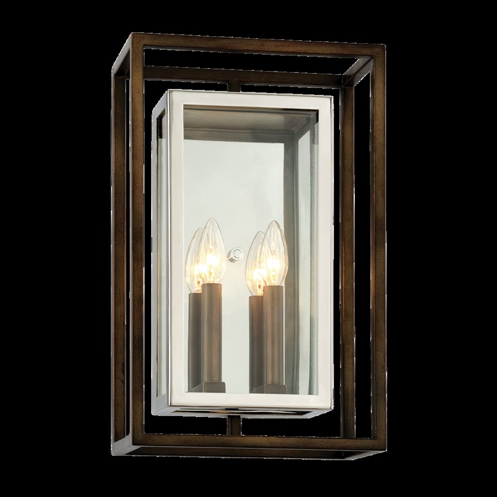 Morgan Exterior Wall Sconce, Bronze. Picture 1