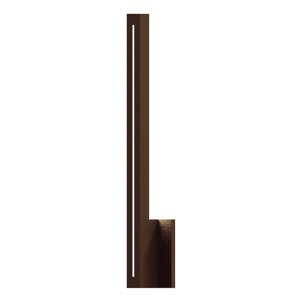 Stripe Wall Sconce, Textured Bronze. Picture 1