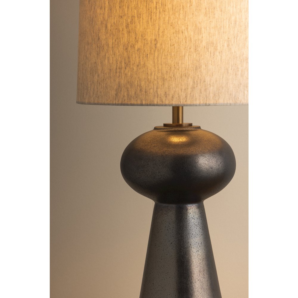 Mcalpine Table Lamp, Patina Brass. Picture 3