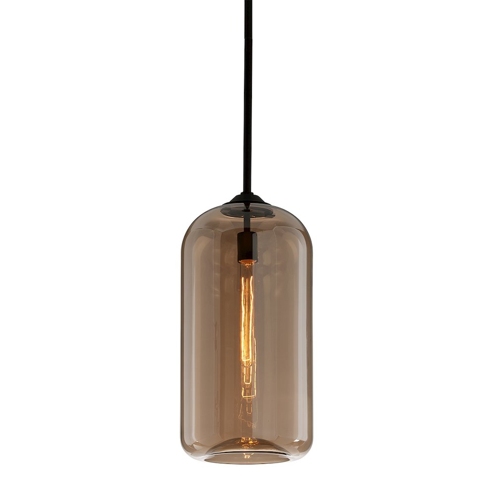 District Pendant, Soft Black. Picture 1
