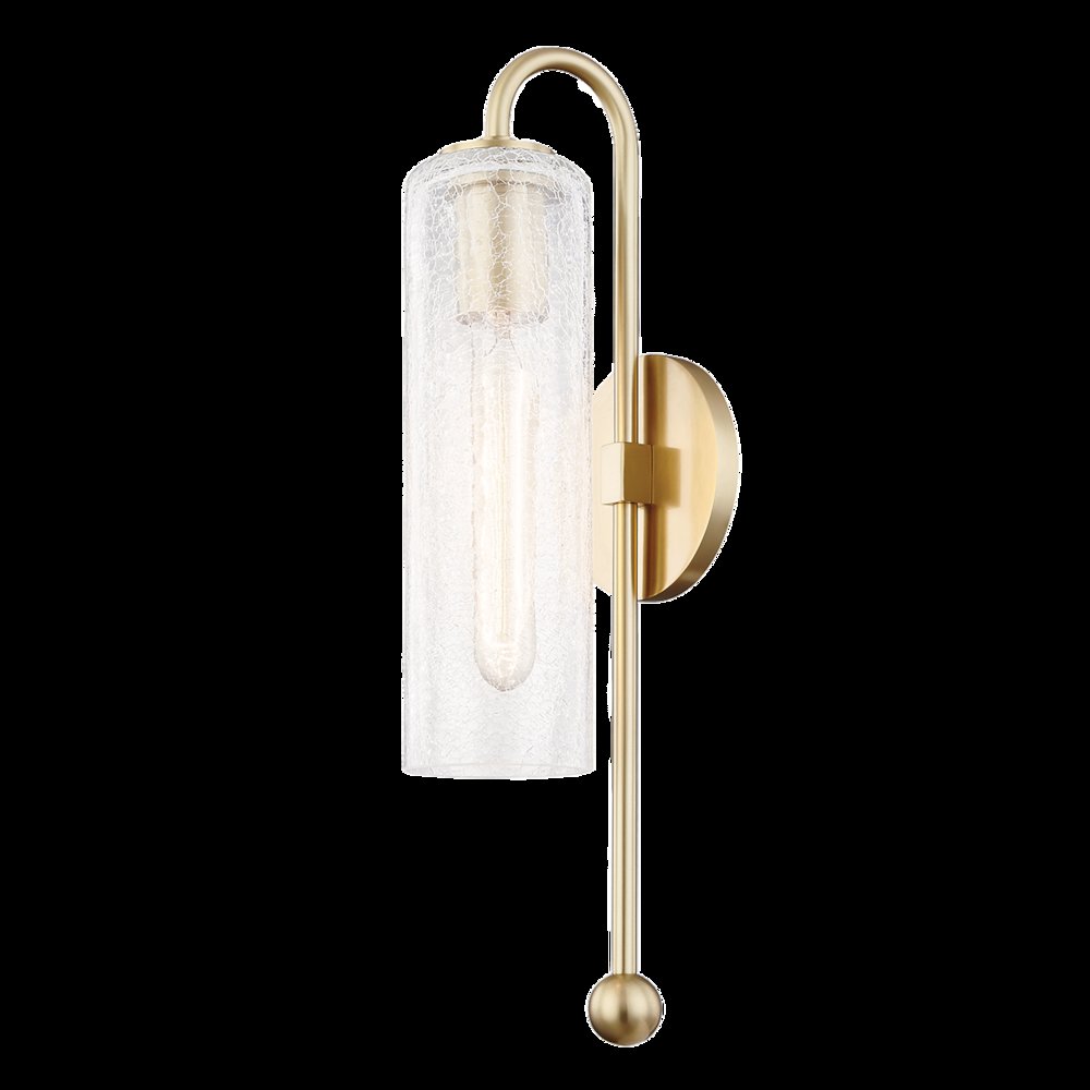 Skye Wall Sconce, Aged Brass. Picture 1