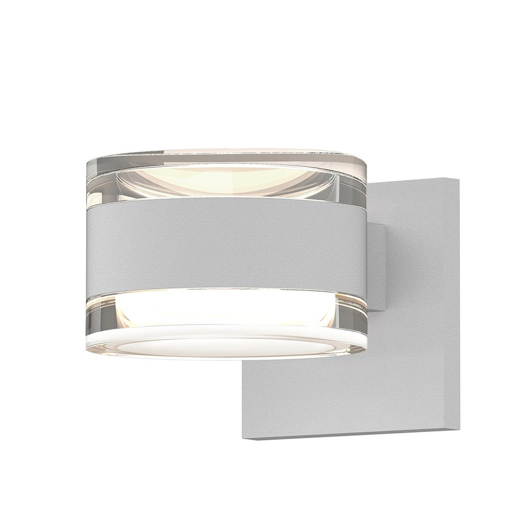 REALS Wall Sconce, Texture White. Picture 1
