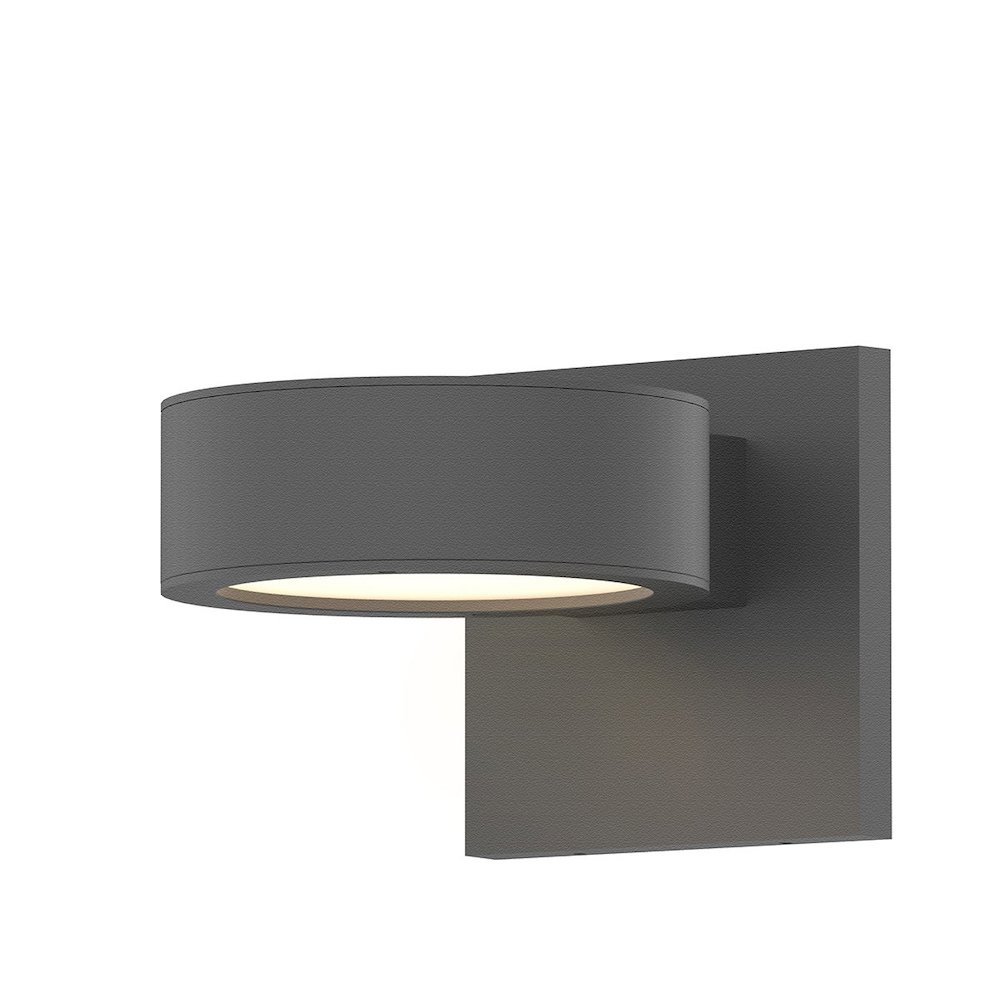 REALS Wall Sconce, Textured Gray. Picture 1
