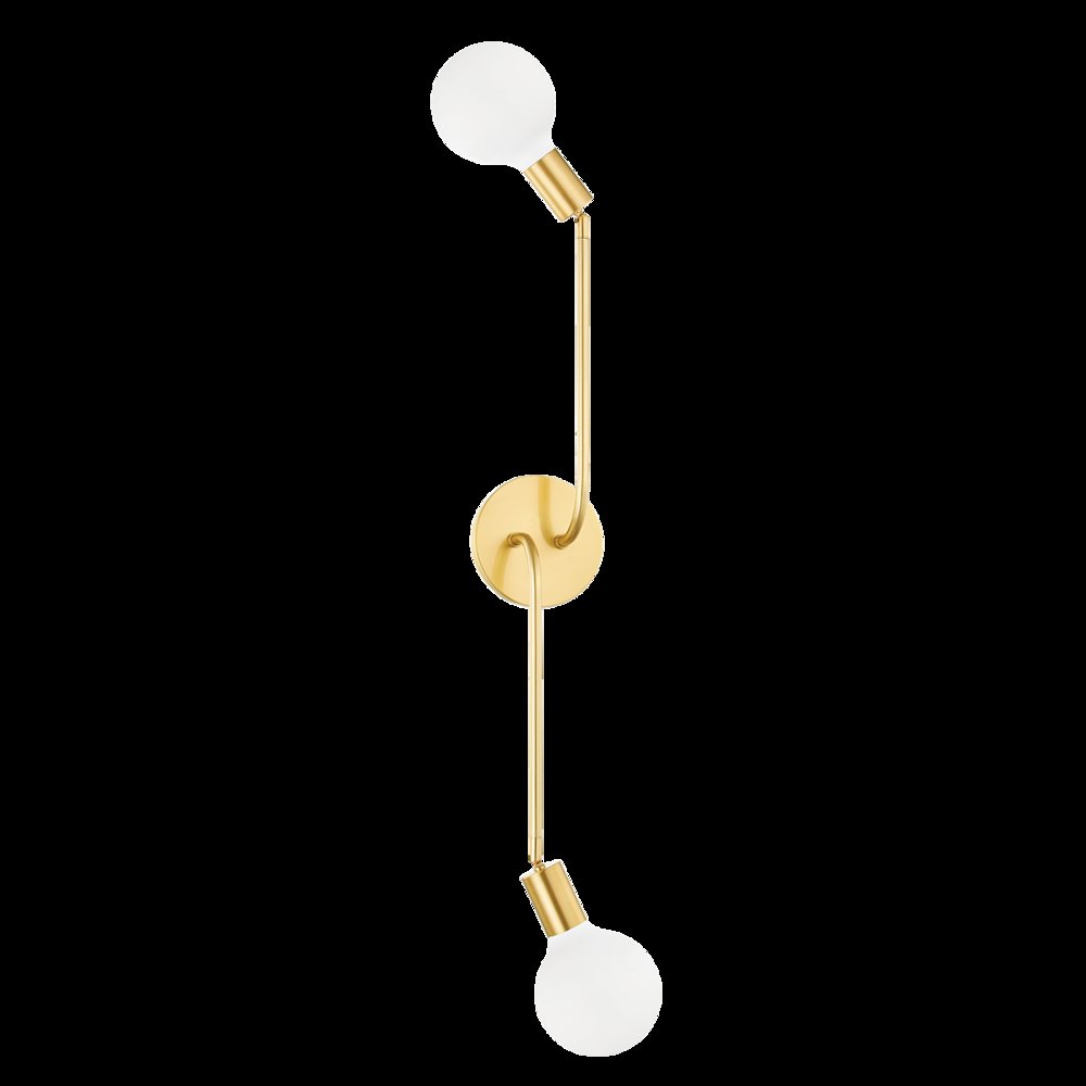 Blakely Wall Sconce, Aged Brass. Picture 1
