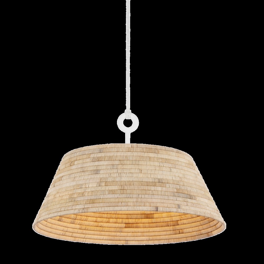 Sequoia Pendant, Gesso White. Picture 1