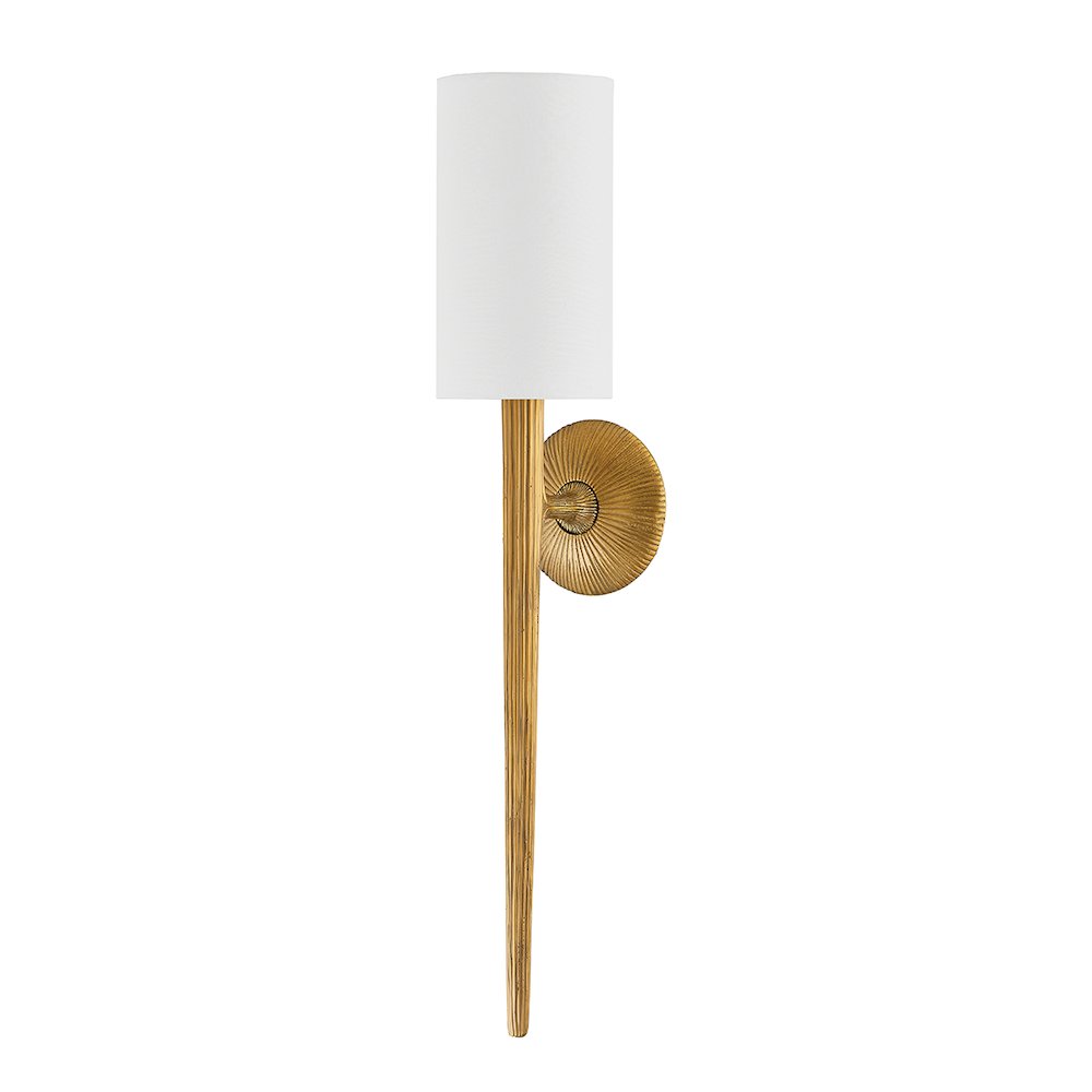 Anthia Wall Sconce, Vintage Brass. Picture 1