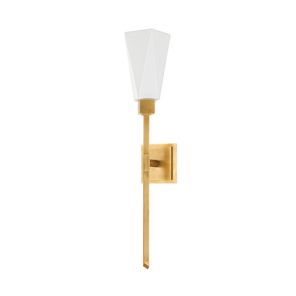 Artemis Wall Sconce, Vintage Brass. Picture 1
