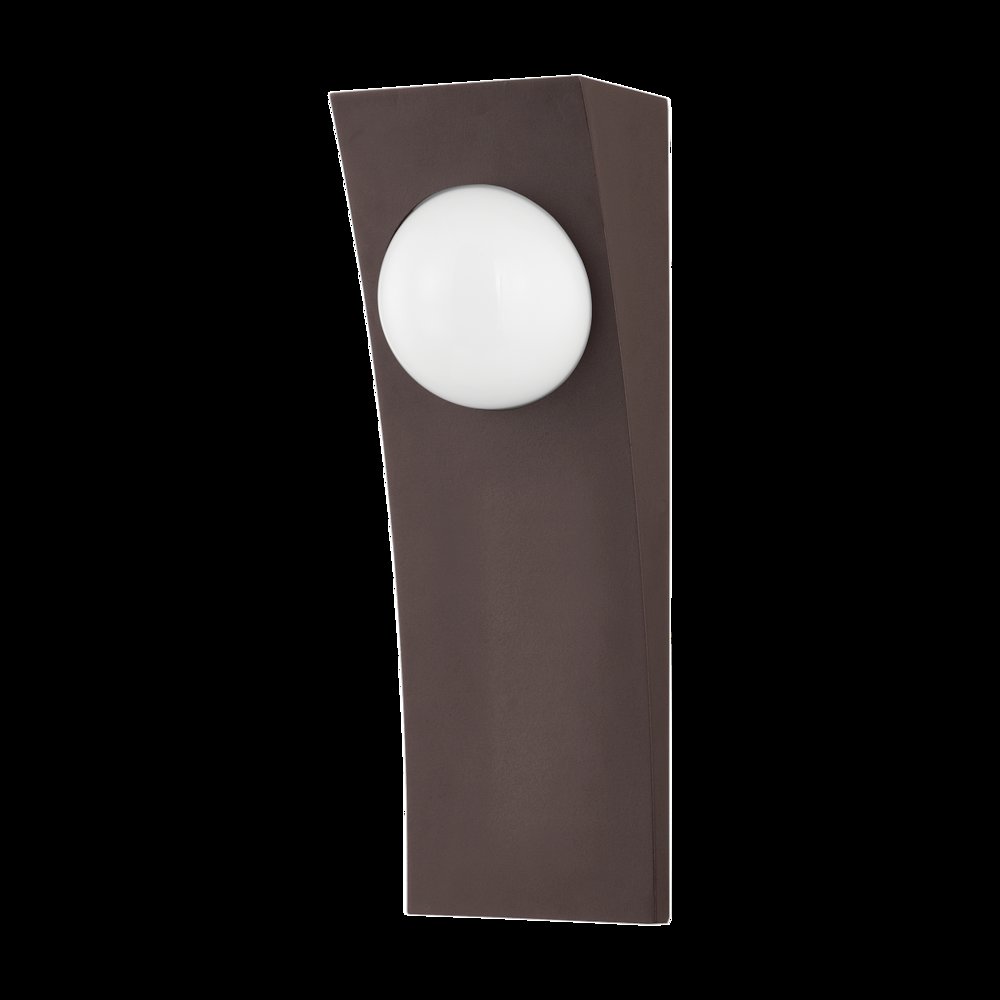 Victor Exterior Wall Sconce, Textured Bronze. Picture 1