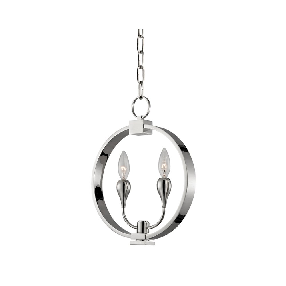 Dresden Pendant, Polished Nickel. Picture 1