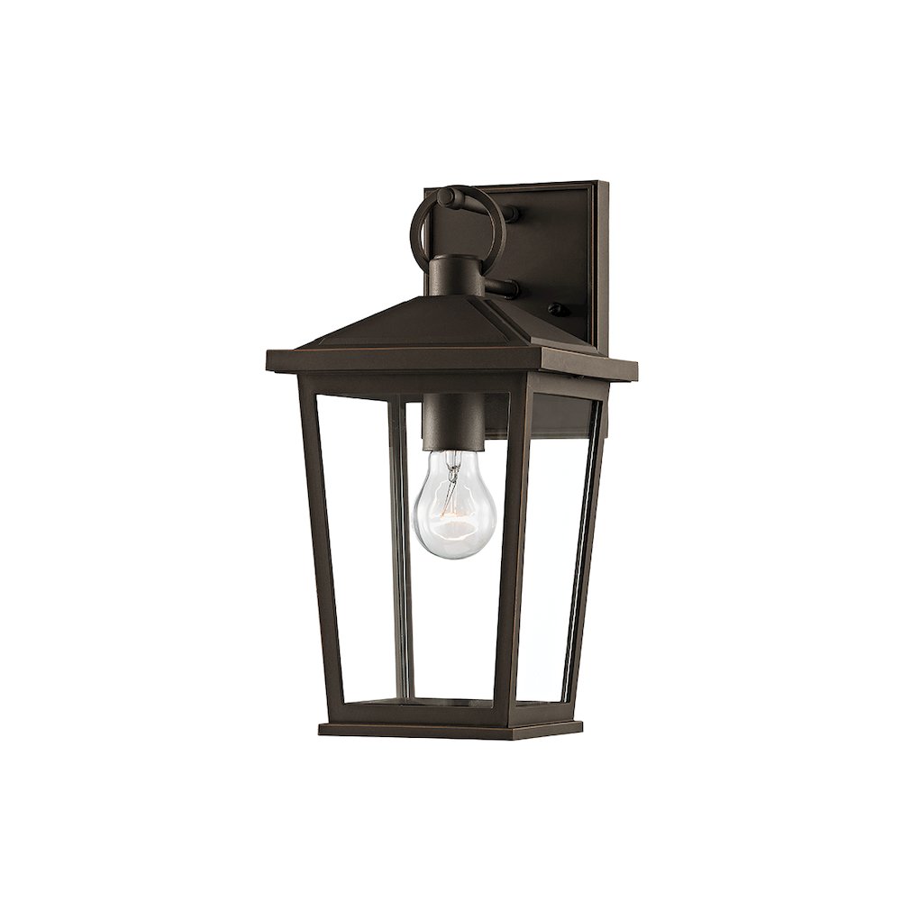 Soren Exterior Wall Sconce, Textured Bronze, Hl. Picture 1
