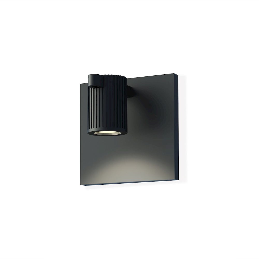 Suspenders Wall Sconce, Satin Black. Picture 1