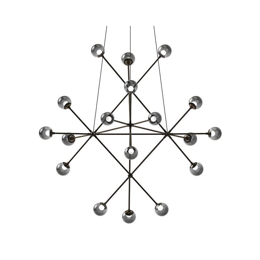 Proton Pendant, Polished Black Nickel. Picture 1