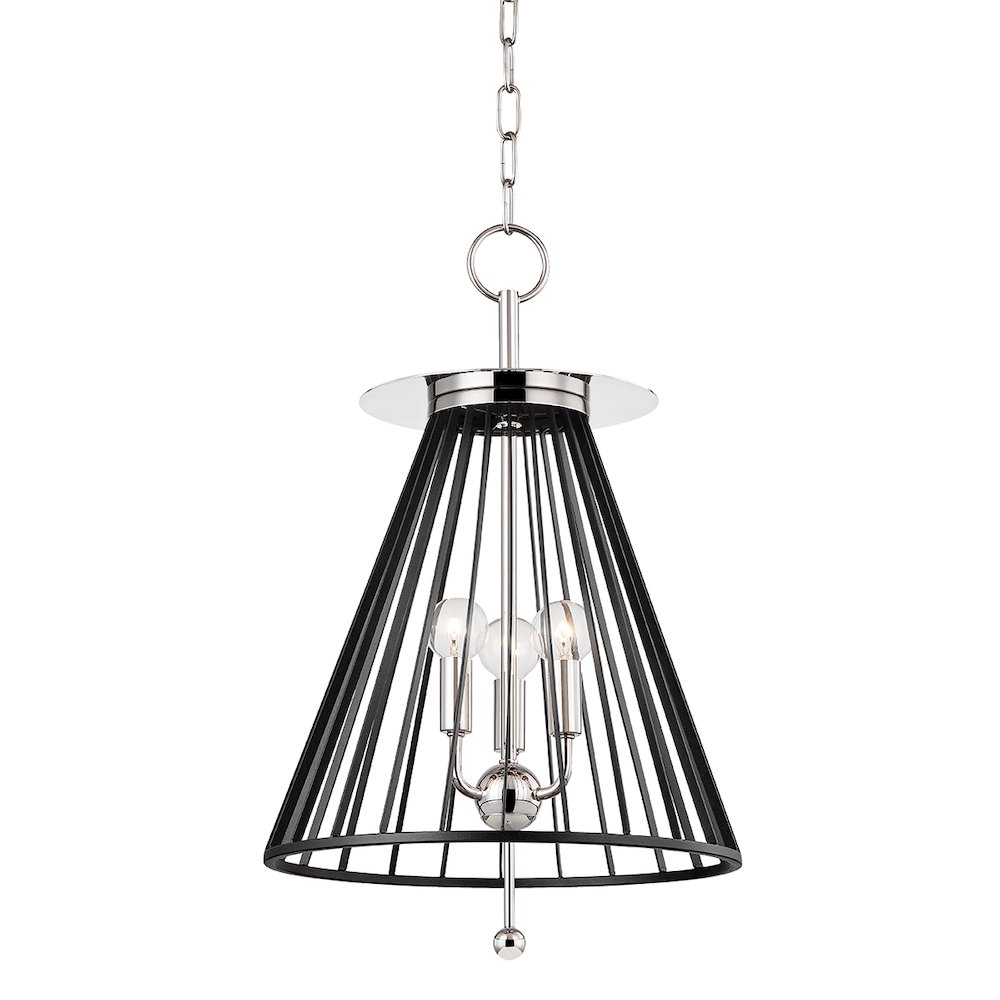 Cagney Pendant, Polished Nickel. Picture 1
