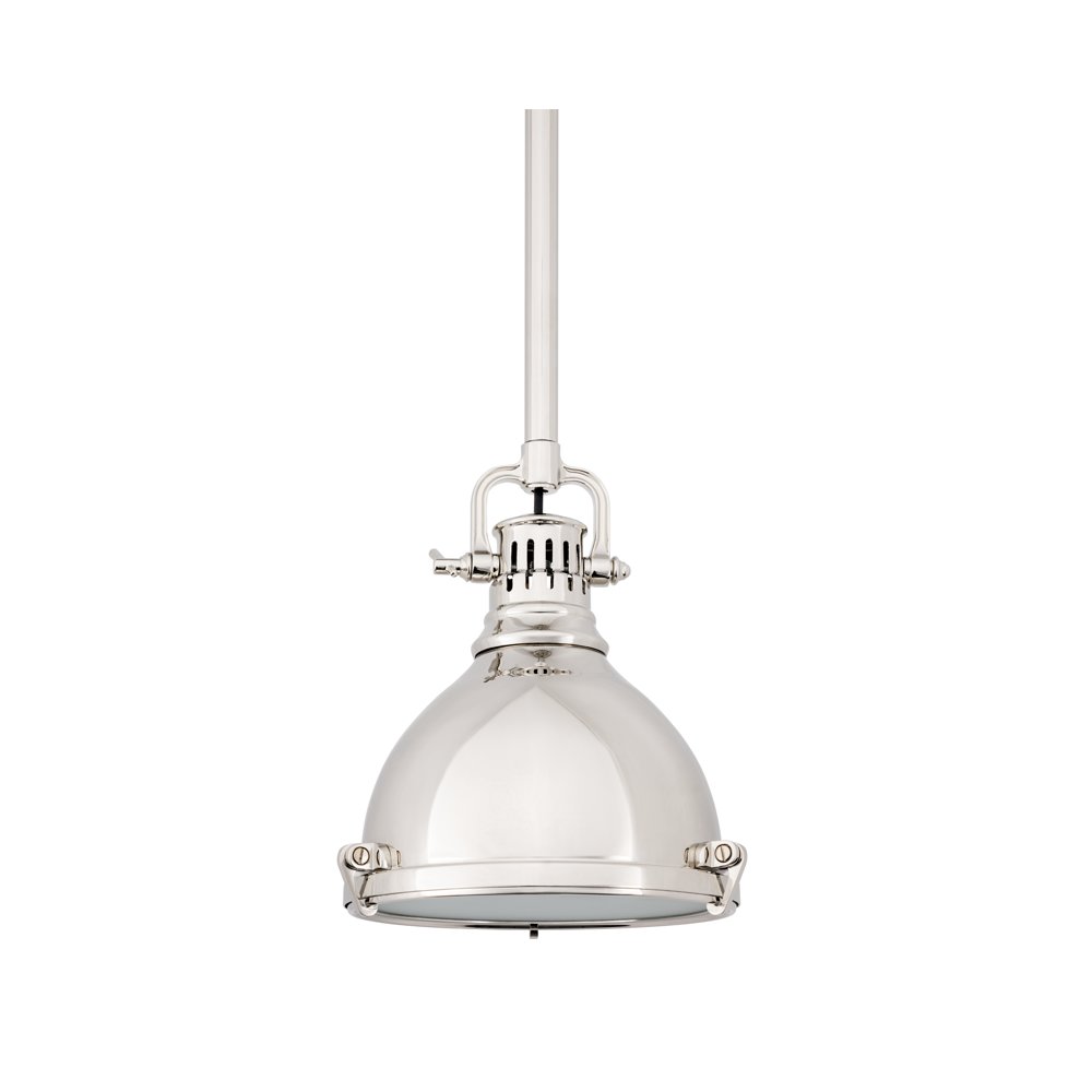 Pelham Pendant, Polished Nickel. Picture 1