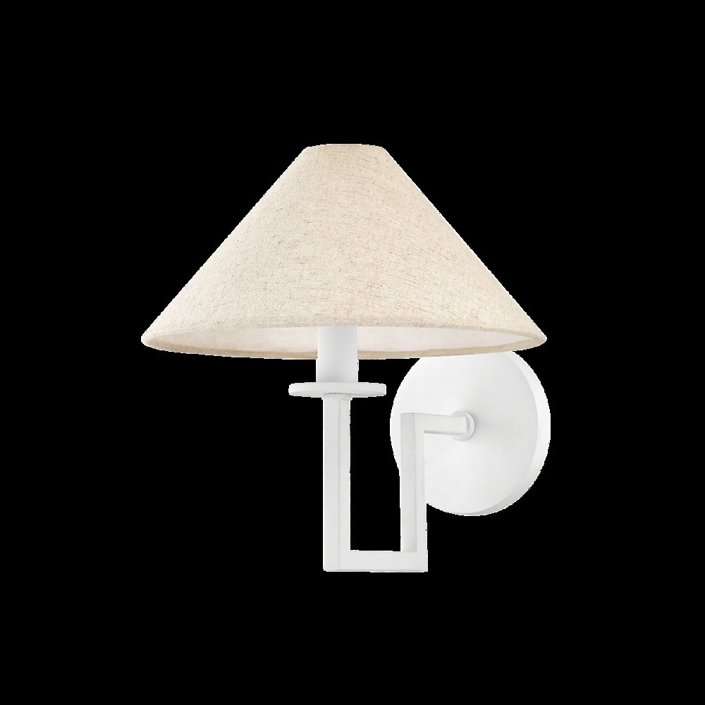 Gladwyne Wall Sconce, Texture White. Picture 1