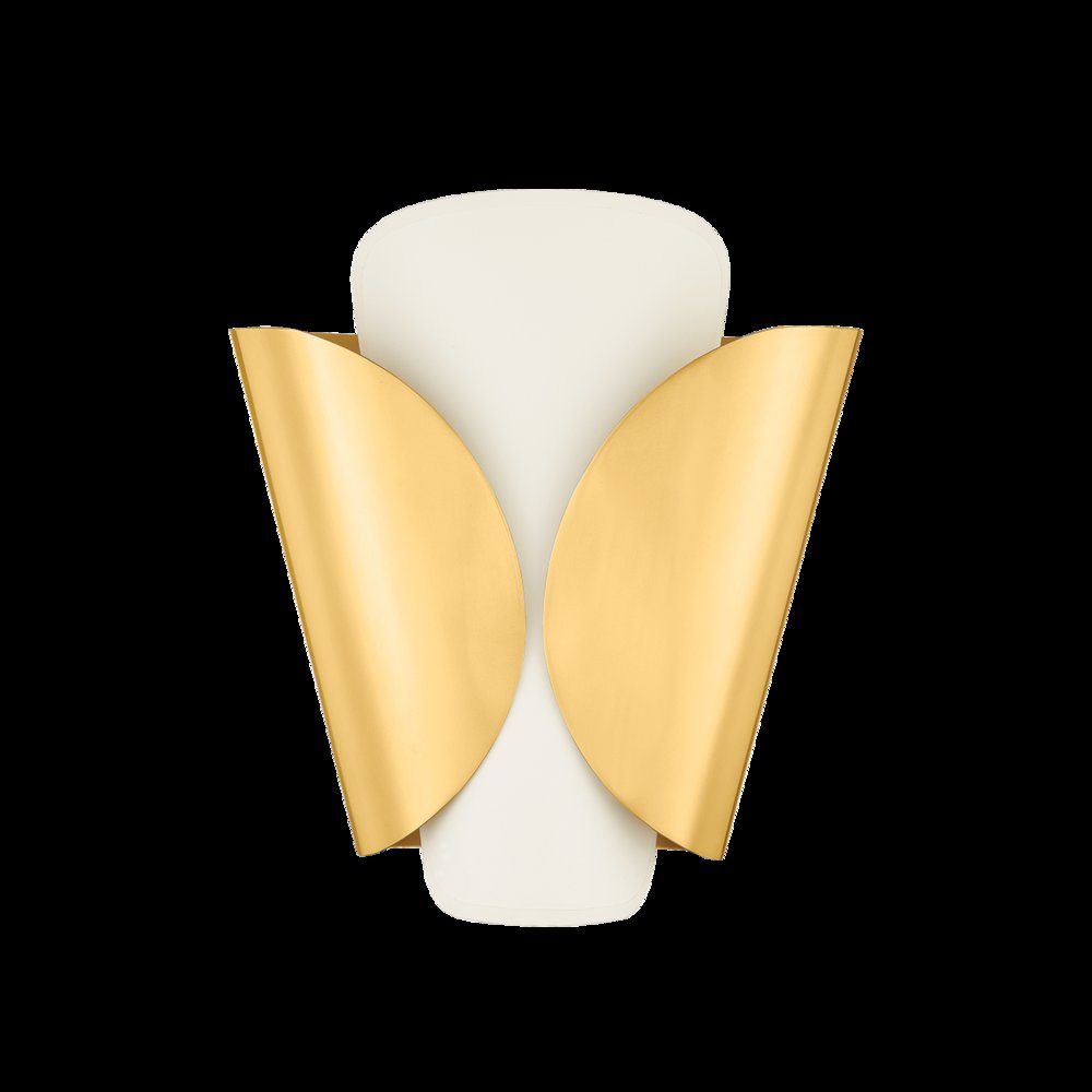 Savoie Wall Sconce, Aged Brass. Picture 1