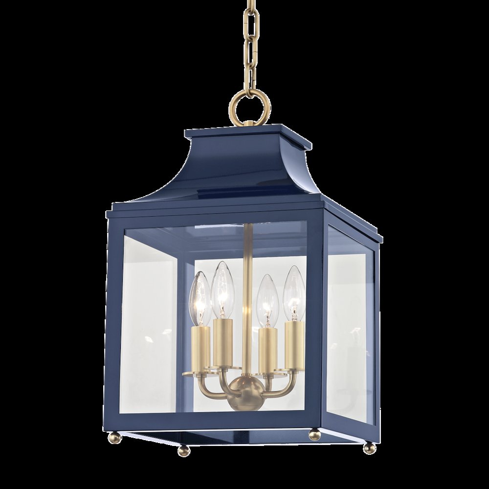 Leigh Lantern, Aged Brass. Picture 1