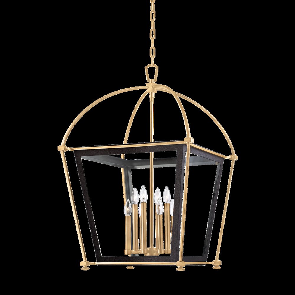 Hollis Lantern, Aged Brass. Picture 1