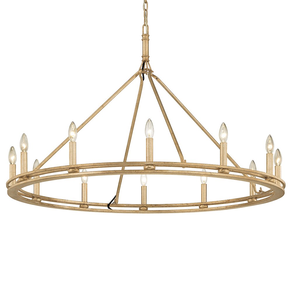 Sutton Chandelier, Champagne Leaf. Picture 1