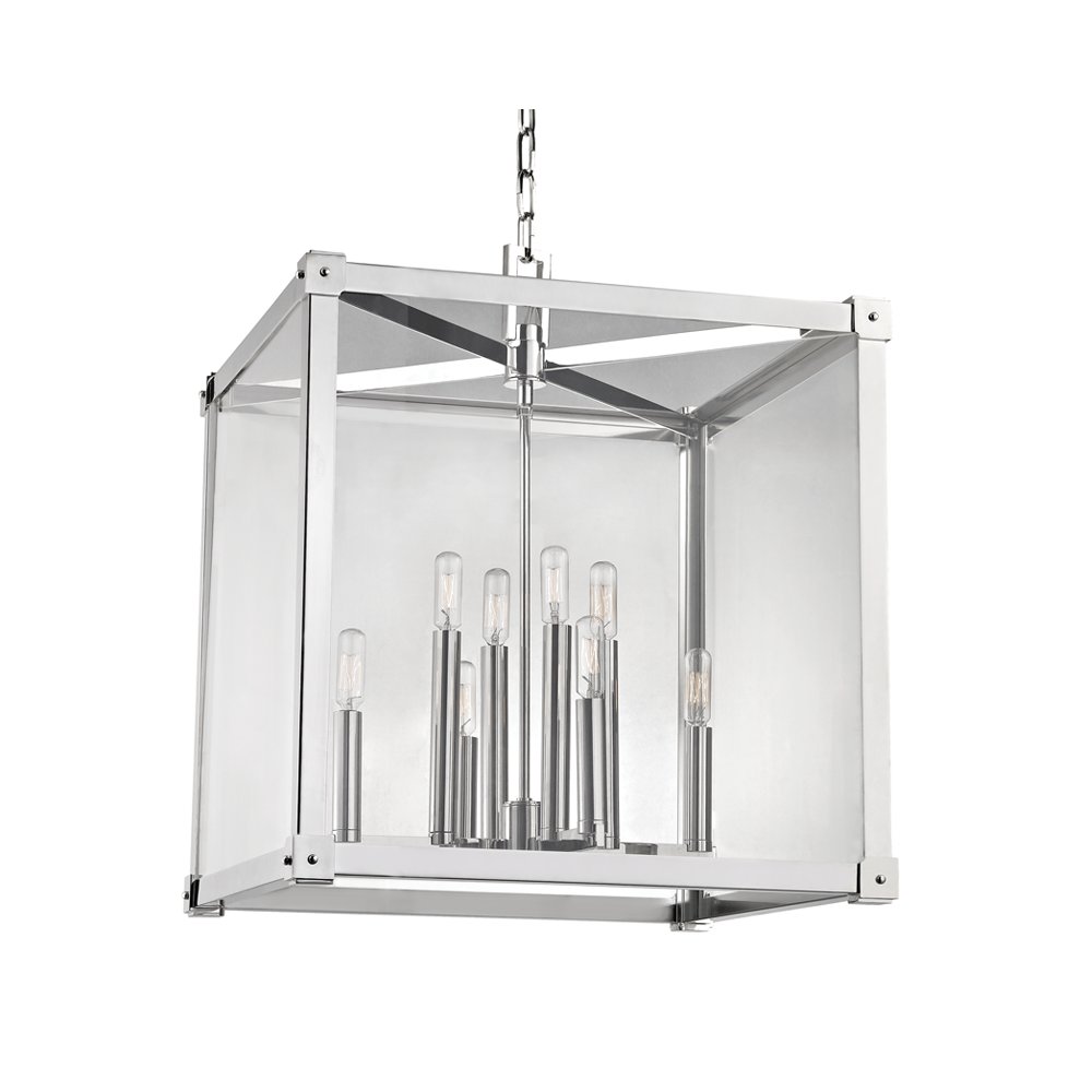Forsyth Lantern, Polished Nickel. Picture 1