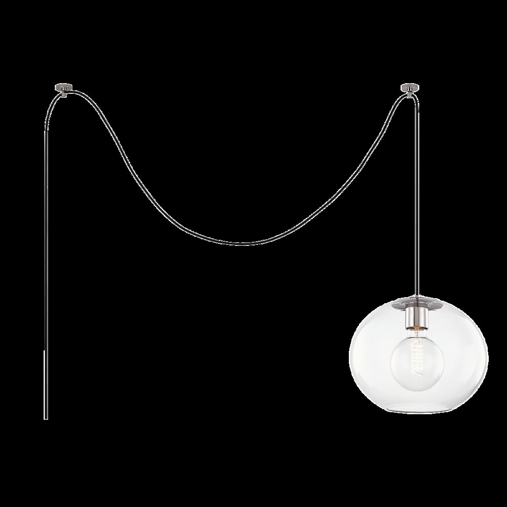 Margot Pendant, Polished Nickel. Picture 1