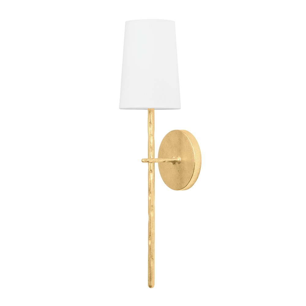 River Wall Sconce, Vintage Gold Leaf. Picture 1