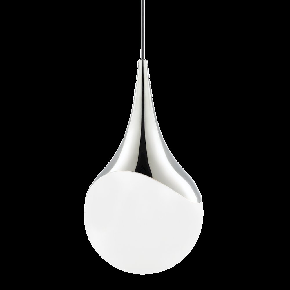 Ariana Pendant, Polished Nickel. Picture 1