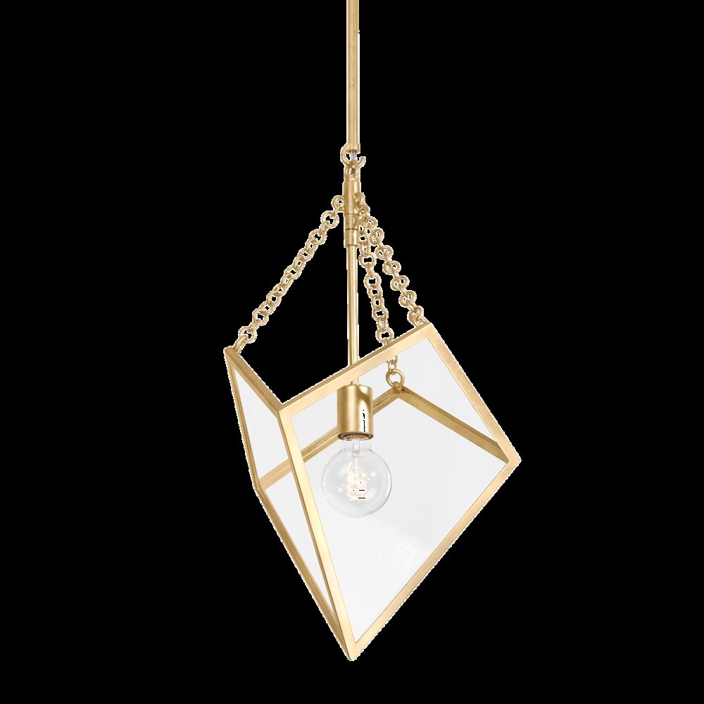 Brookfield Lantern, Vintage Gold Leaf. Picture 1