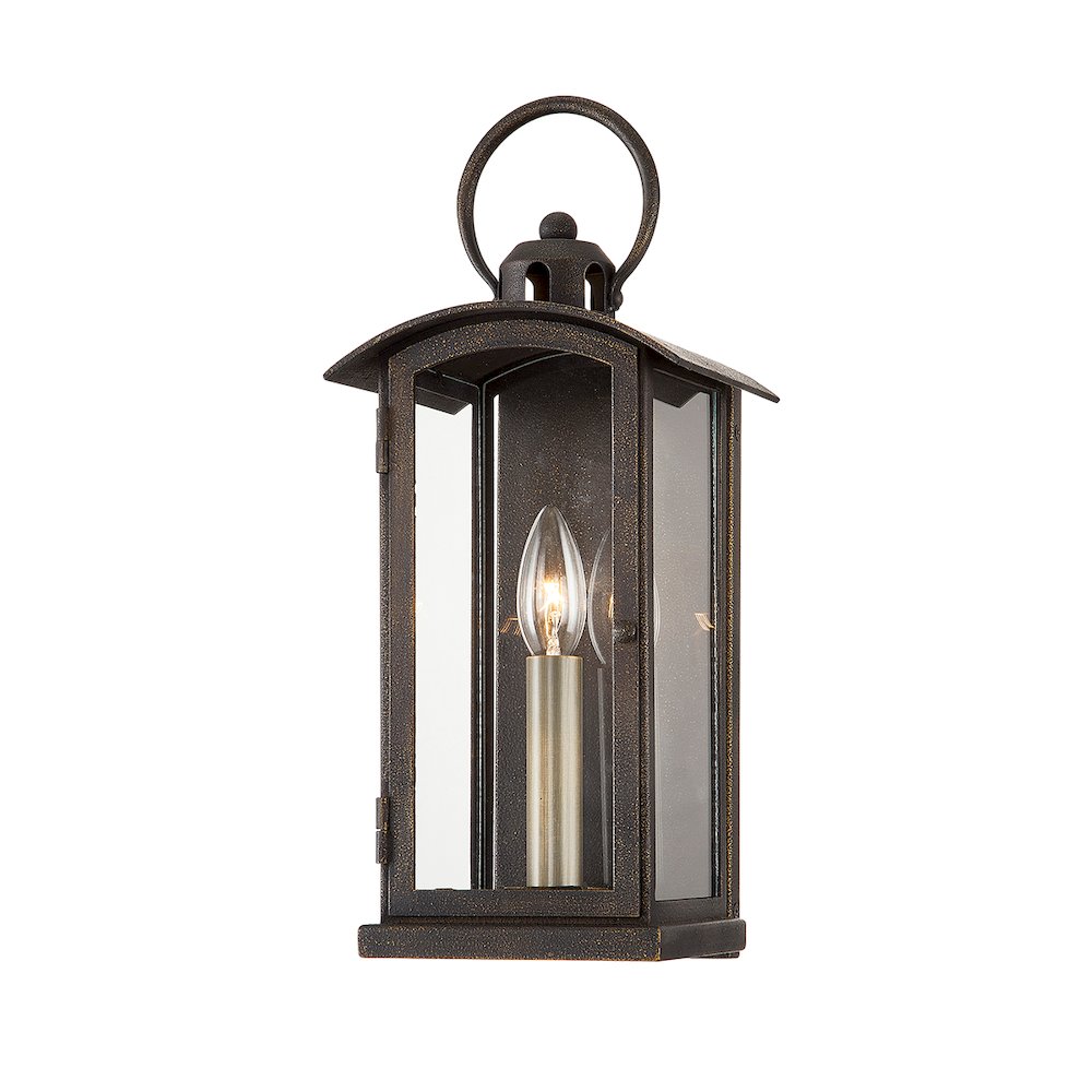 Chaplin Exterior Wall Sconce, Vintage Bronze. Picture 1