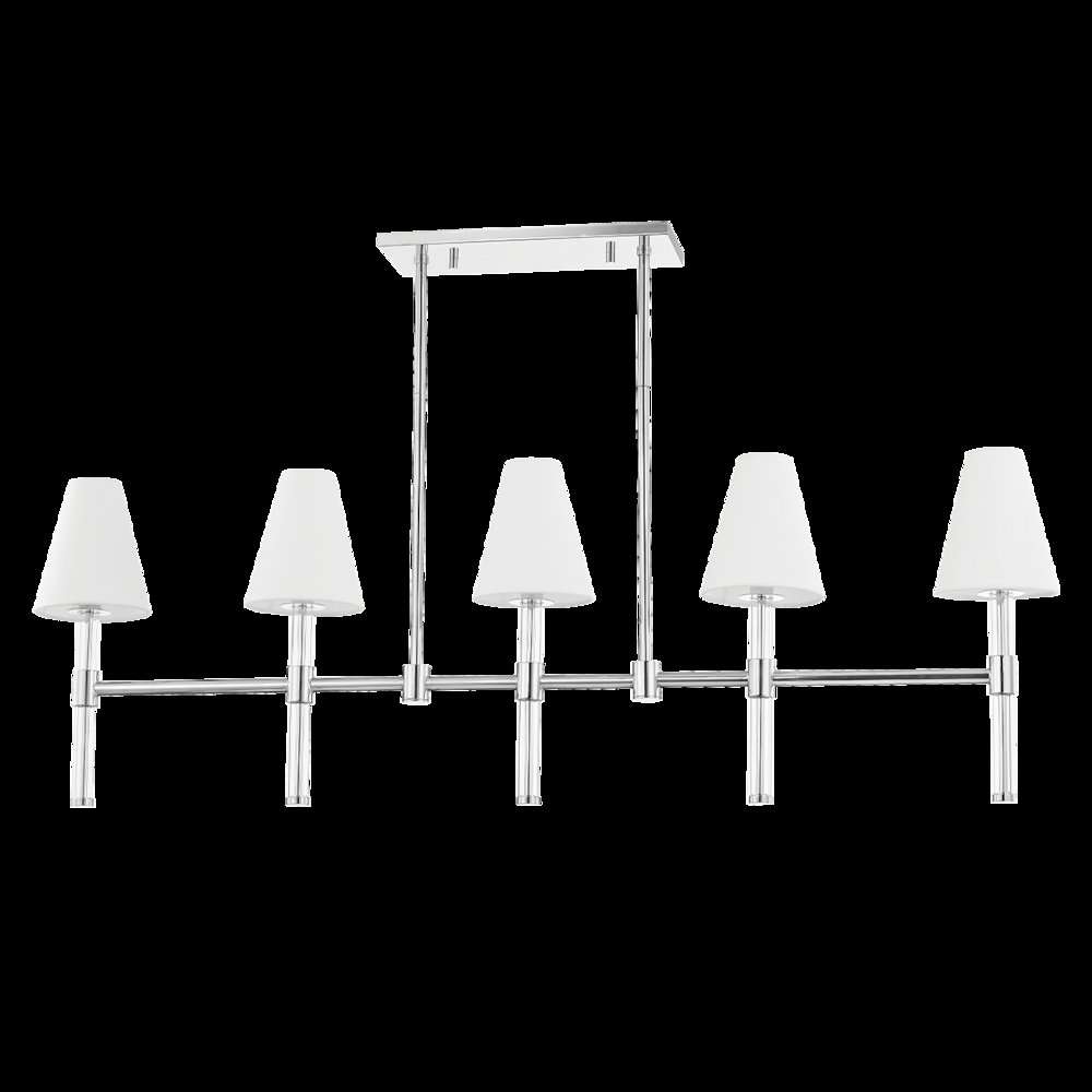 Janelle Linear, Polished Nickel. Picture 1