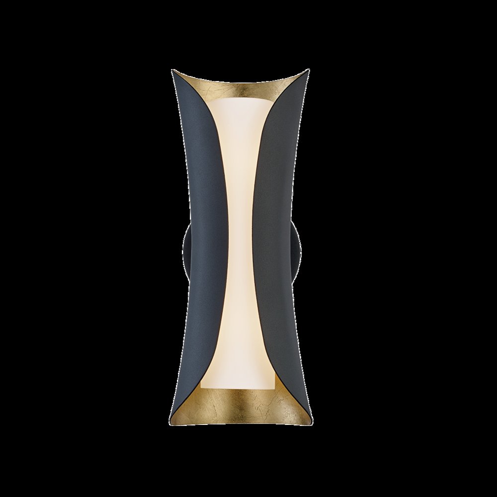 Josie Wall Sconce, Gold Leaf. Picture 1