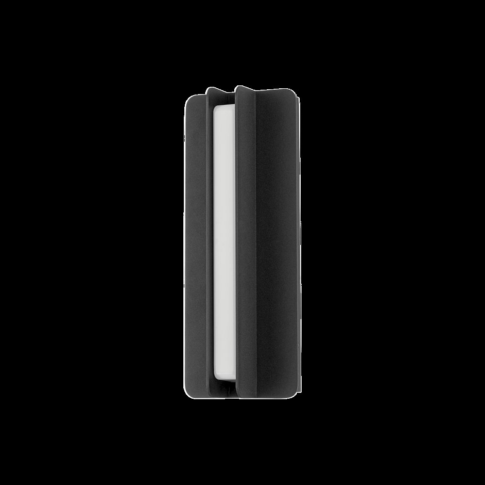 Dune Exterior Wall Sconce, Texture Black. Picture 1
