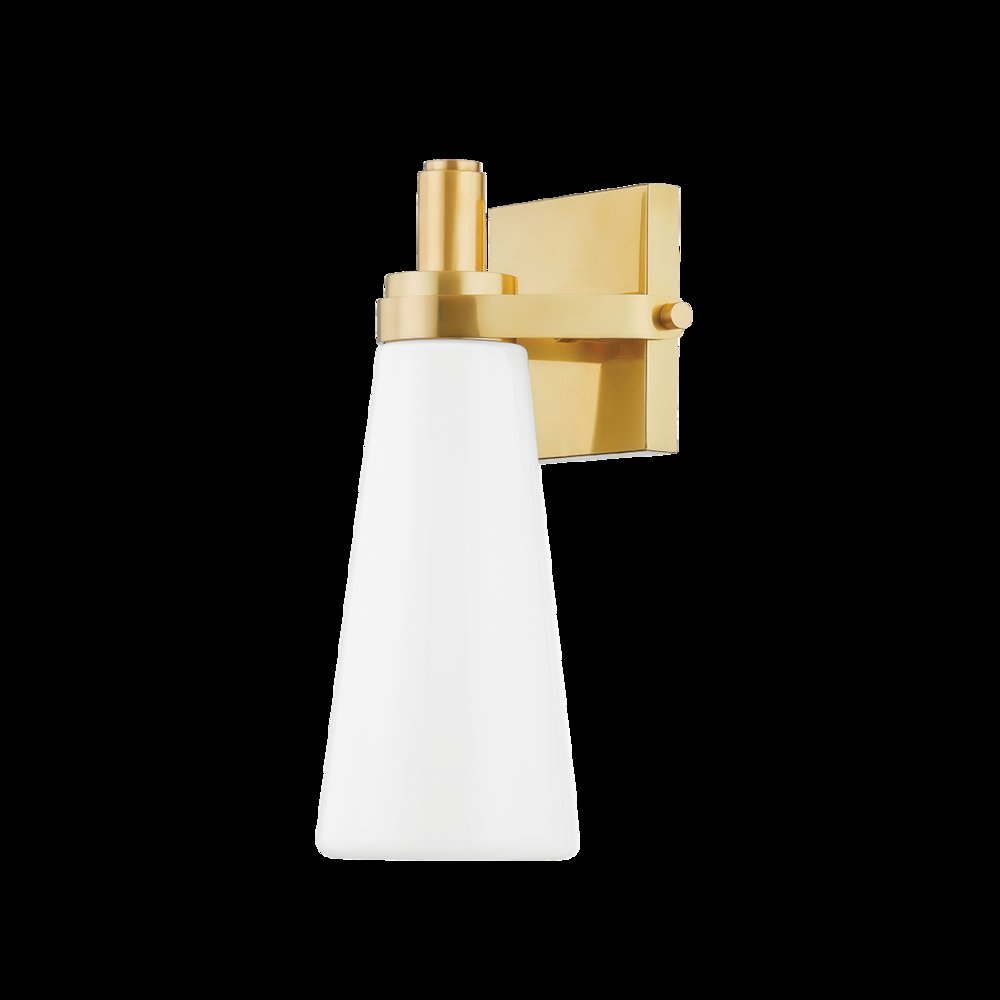 Trude Wall Sconce, Aged Brass. Picture 1