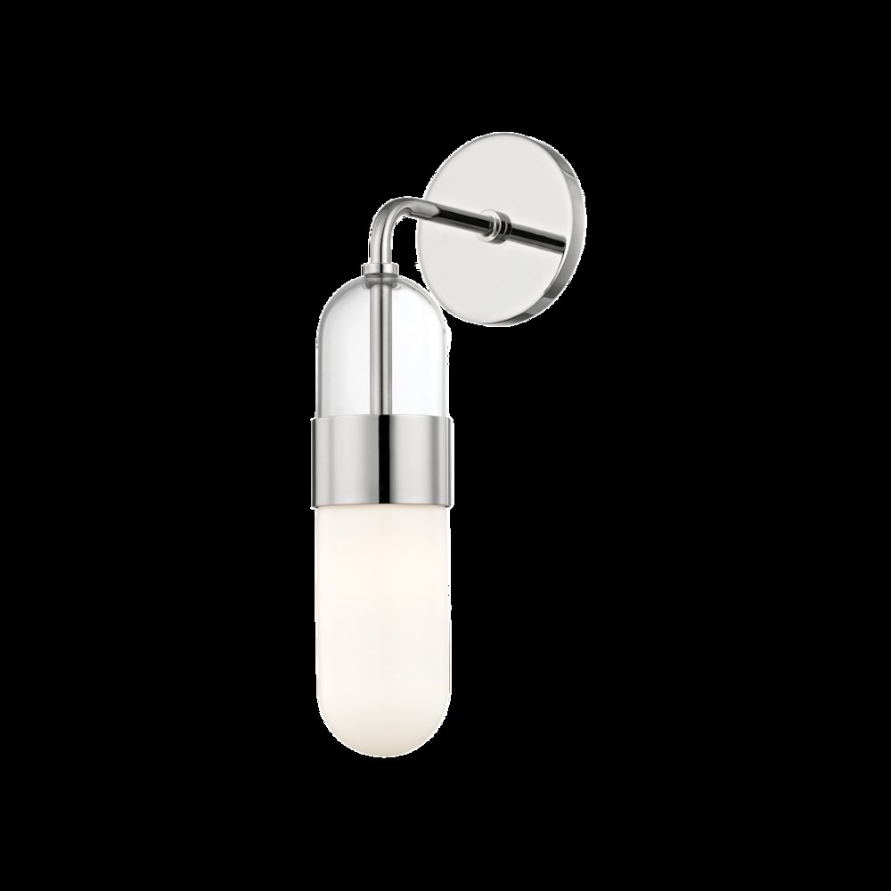 Emilia Wall Sconce, Polished Nickel. Picture 1