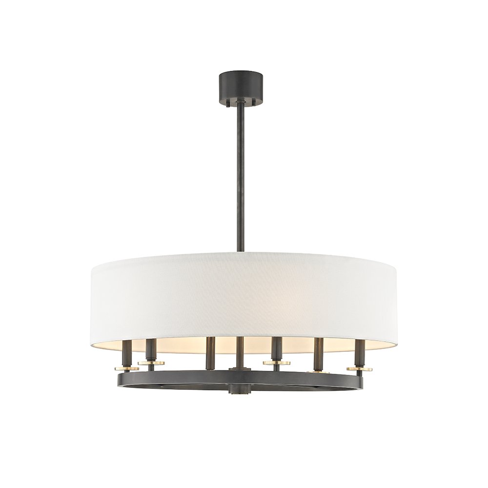 Durham Chandelier, Aged Brass, Old Bronze. Picture 1