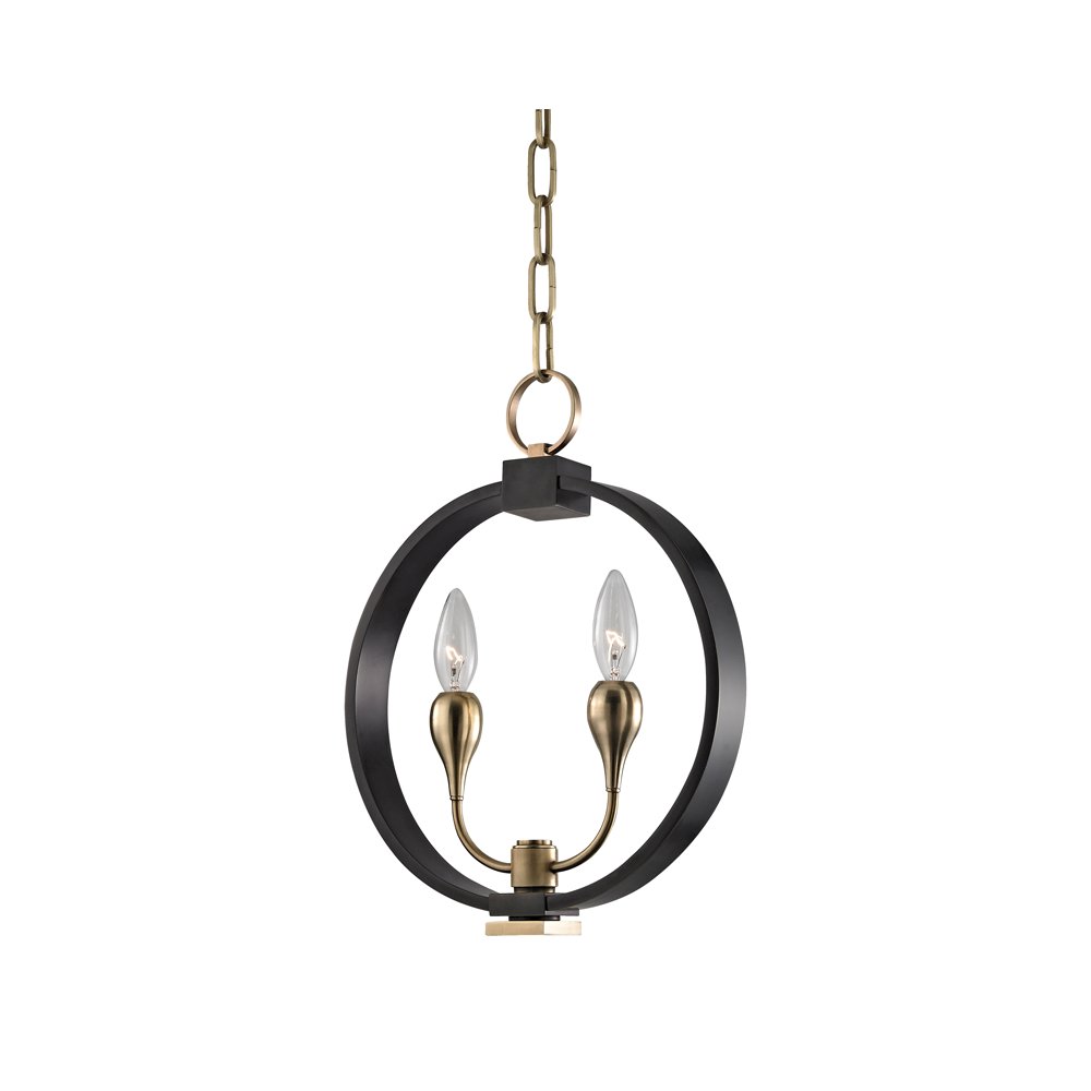 Dresden Pendant, Aged Brass, Old Bronze. Picture 1