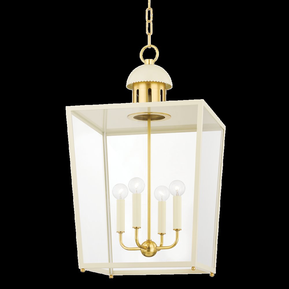 June Lantern, Aged Brass. Picture 1