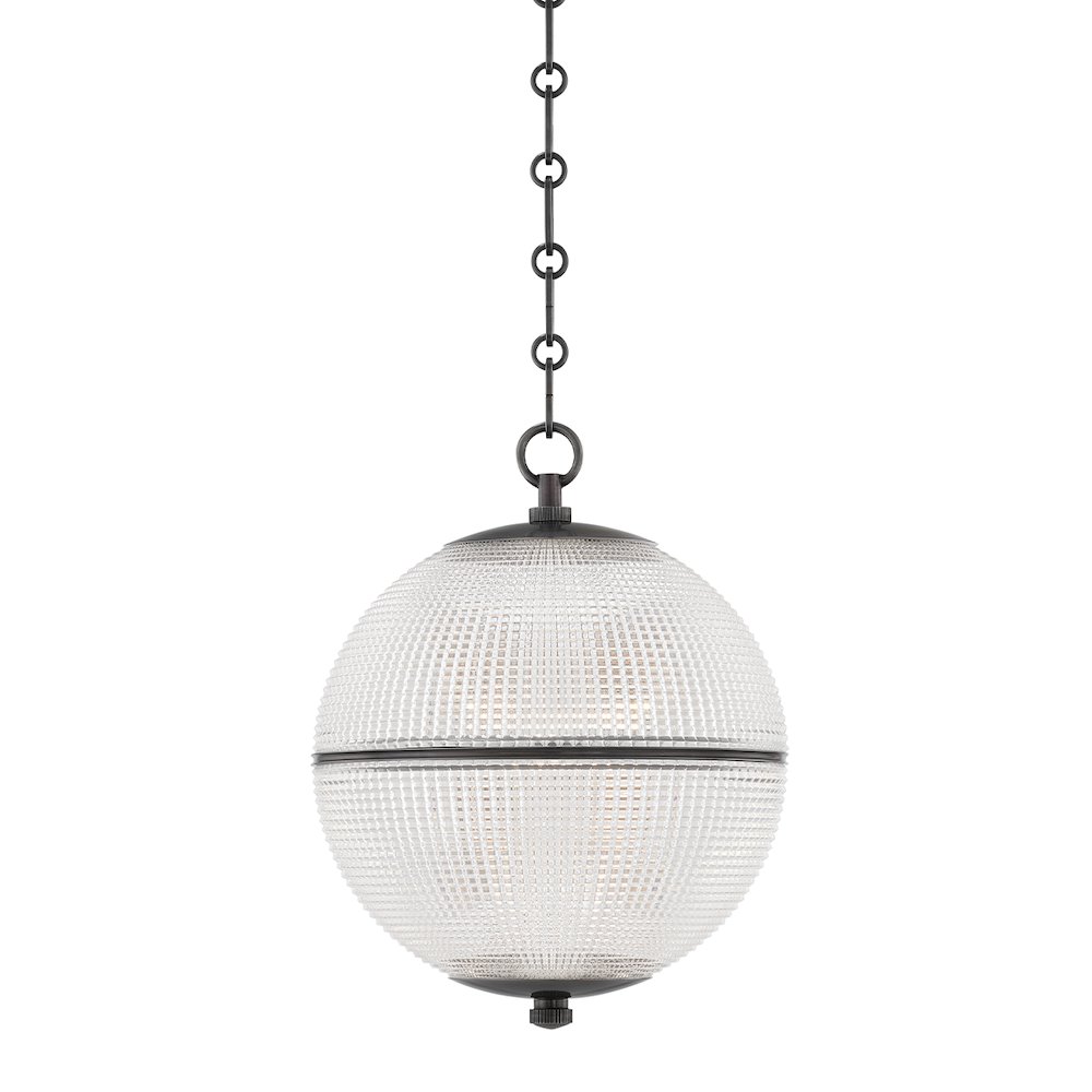 Sphere No. 3 Pendant, Distressed Bronze. Picture 1