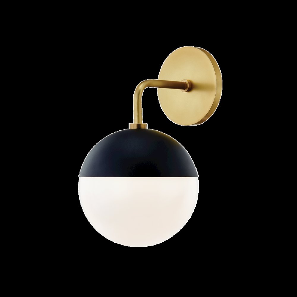 Renee Wall Sconce, Aged Brass. Picture 1