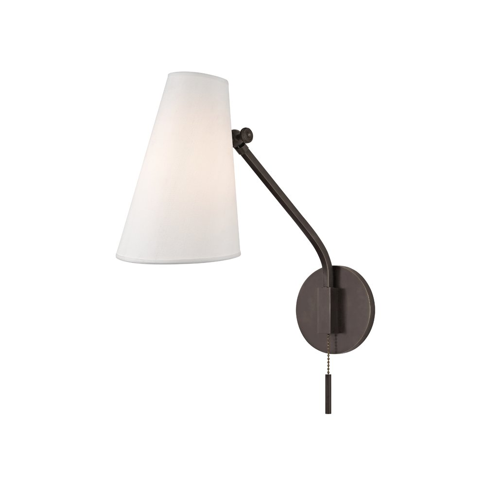 Patten Wall Sconce, Old Bronze. Picture 1